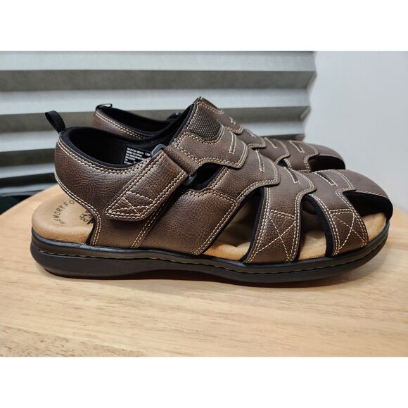 Dockers Seaboard Sandals Men’s 13 Brown Memory Foam NWB - Picture 1 of 8
